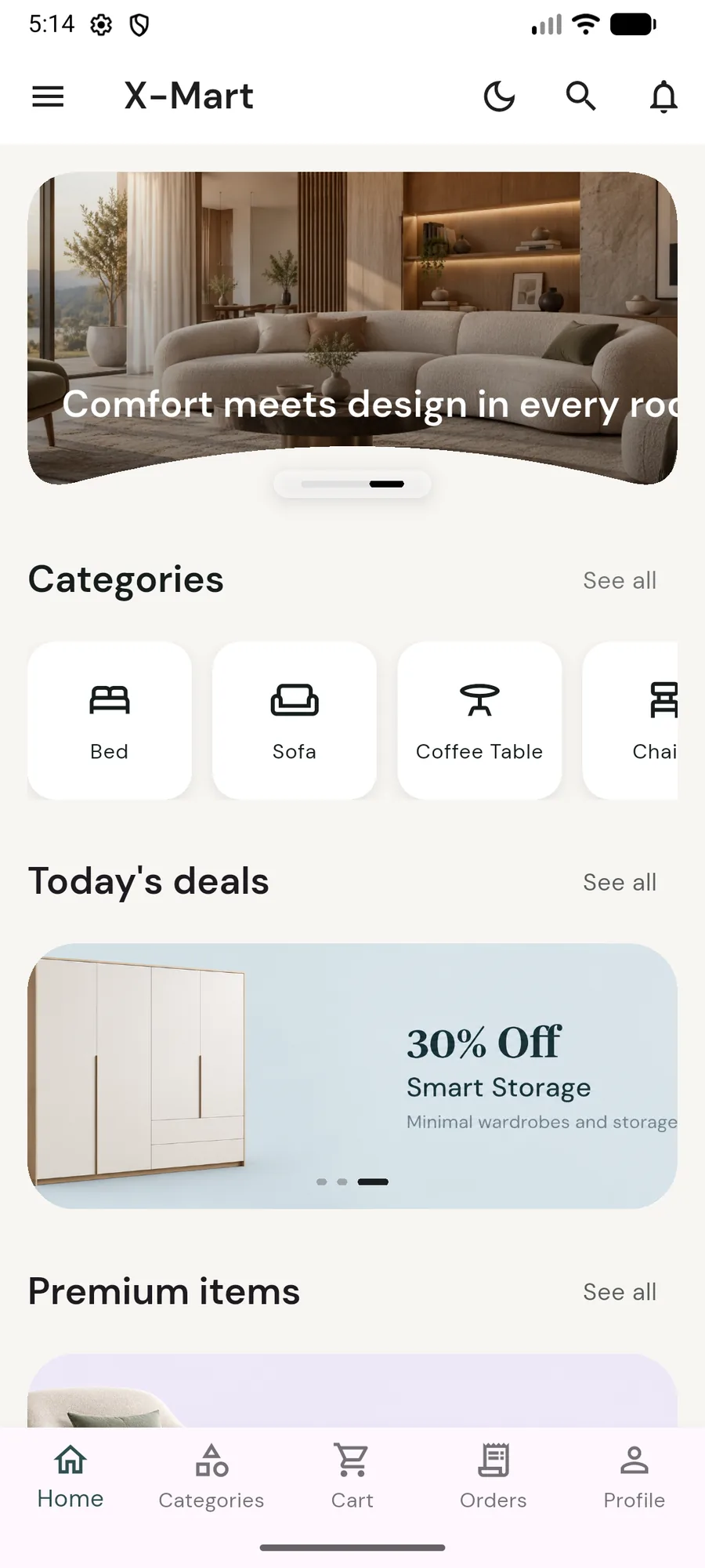 XMart Furniture App visual 5