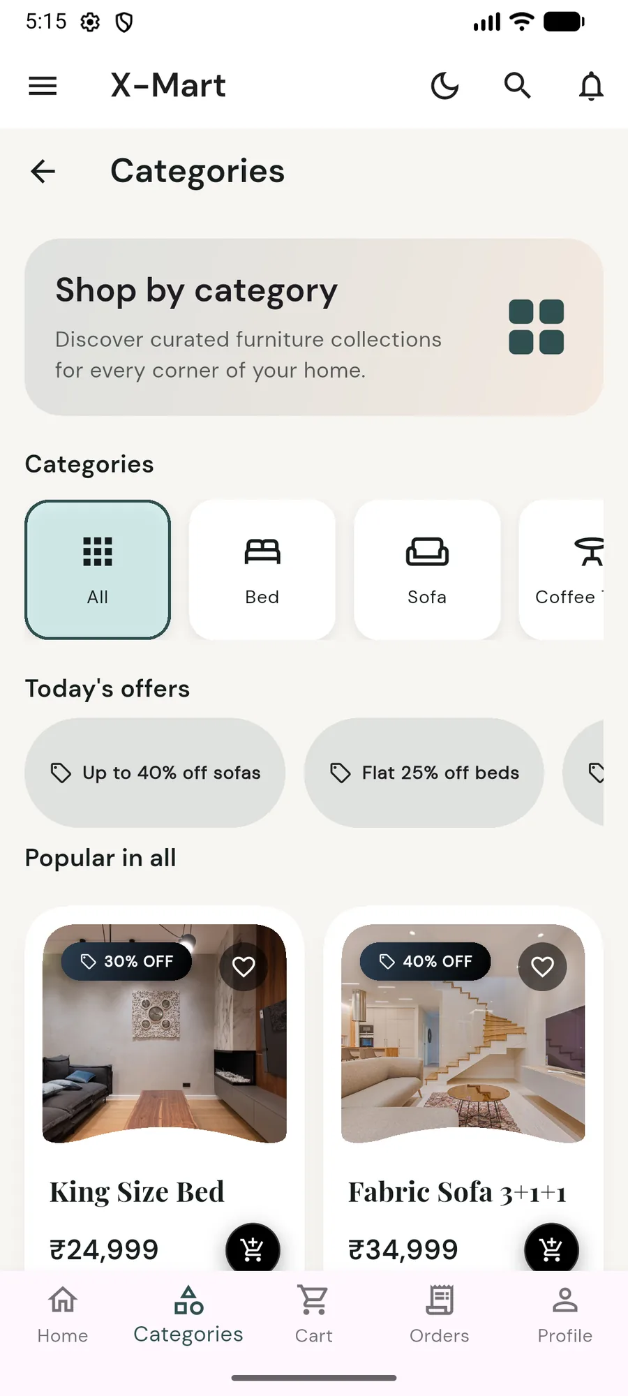 XMart Furniture App visual 8