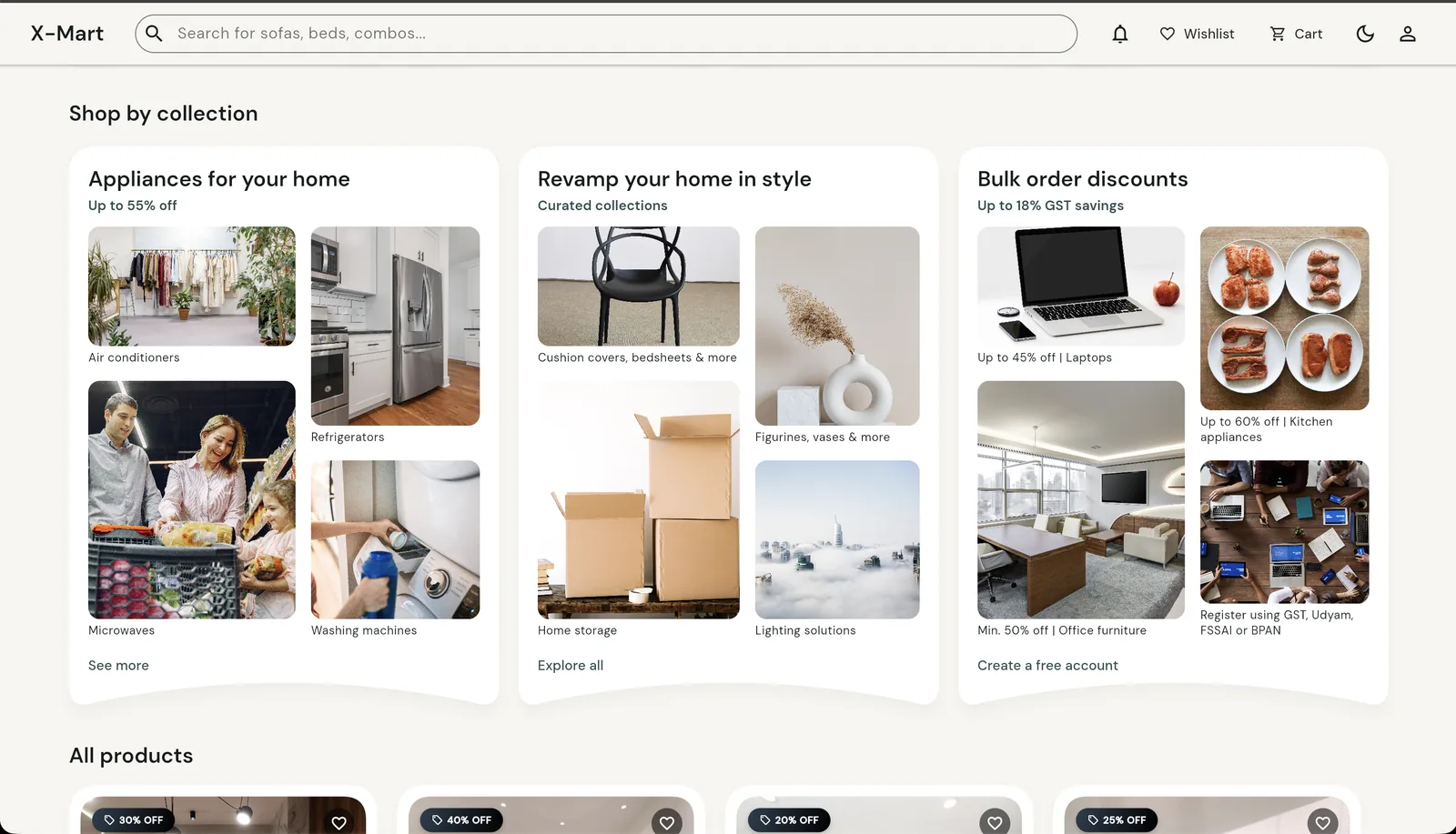 XMart Furniture App visual 3