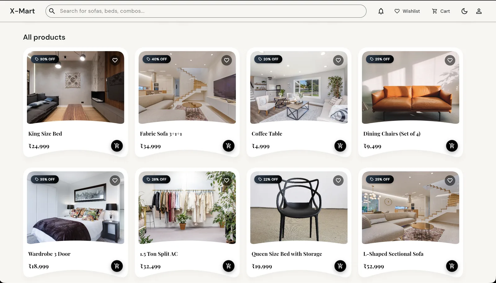 XMart Furniture App visual 4